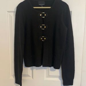 Cynthia Rowley Sweater, Gold detail
